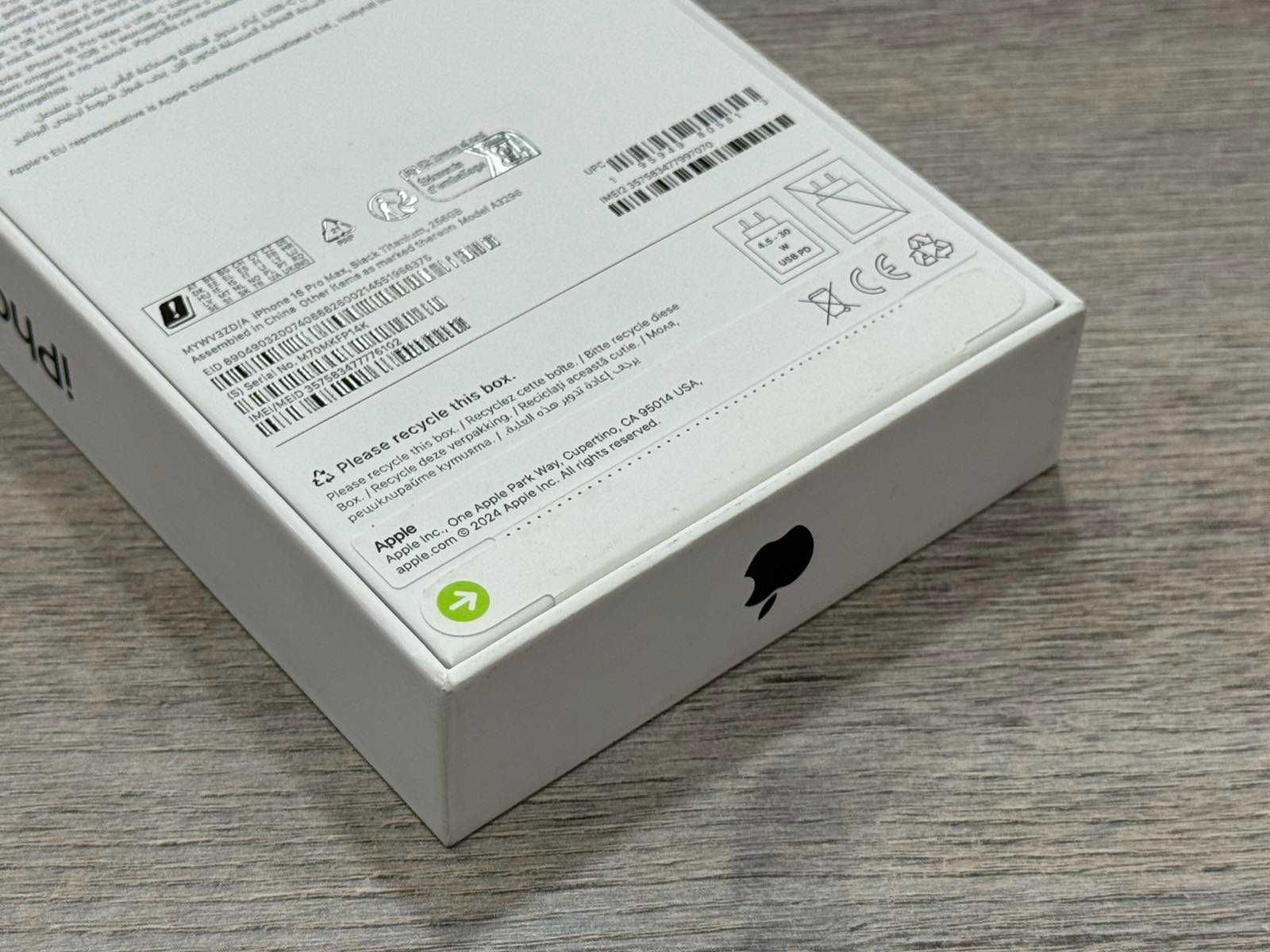 НОВ! Гаранция! Apple iPhone 16 Pro Max 256GB
