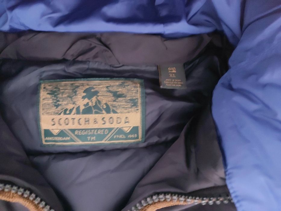 Scotch&Soda down L52, мъжко пухено яке Ново, зимно