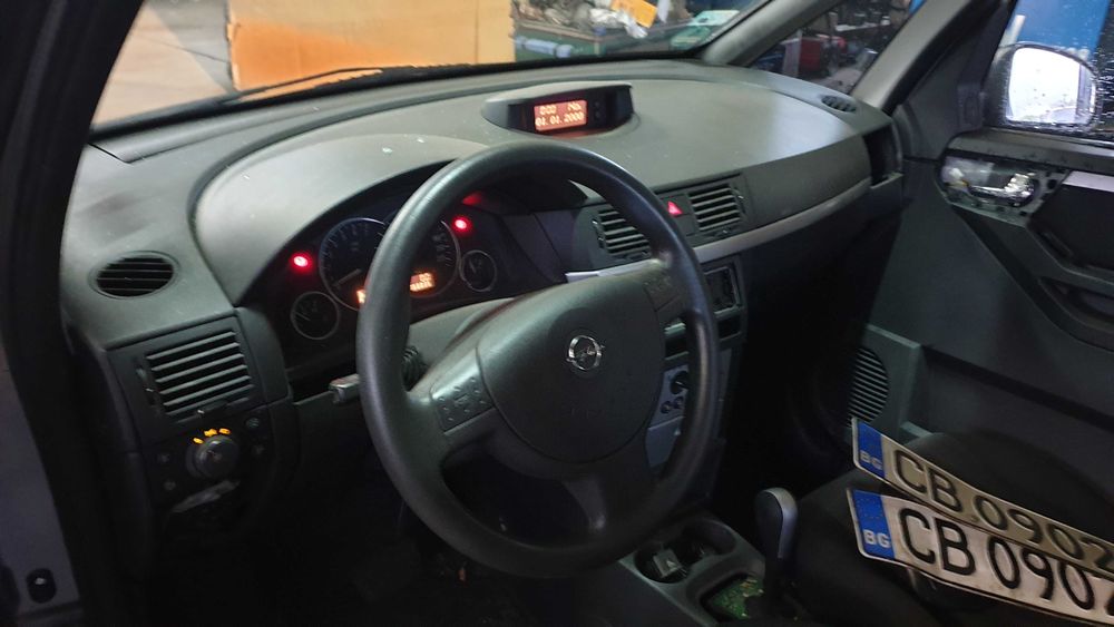 Zafira B  1.9, 120к.с. 2006 и Мерива А1,6 16V изитроник на части.