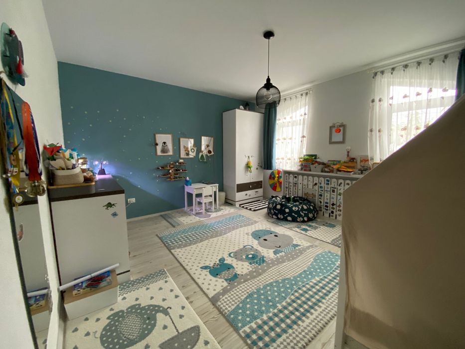 Mobila Copii - Camera completa, draperii, perdele, lumini, covoare