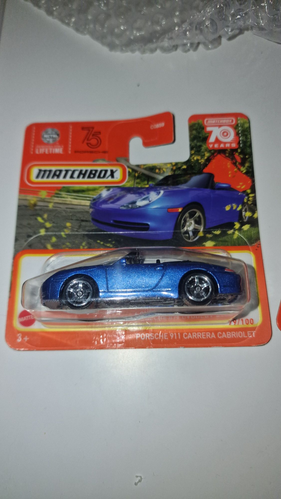 Matchbox mattel porsche 911 carrera cabriolet