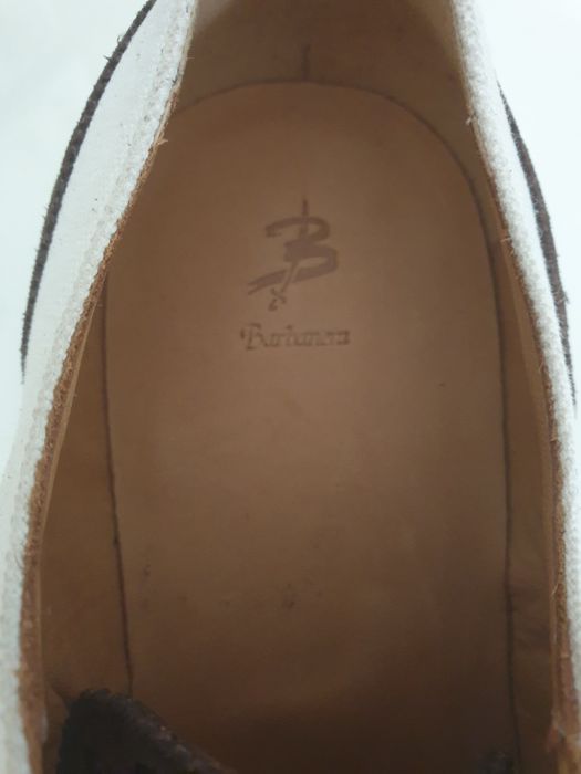 Pantofi piele si textil italieni - hand made