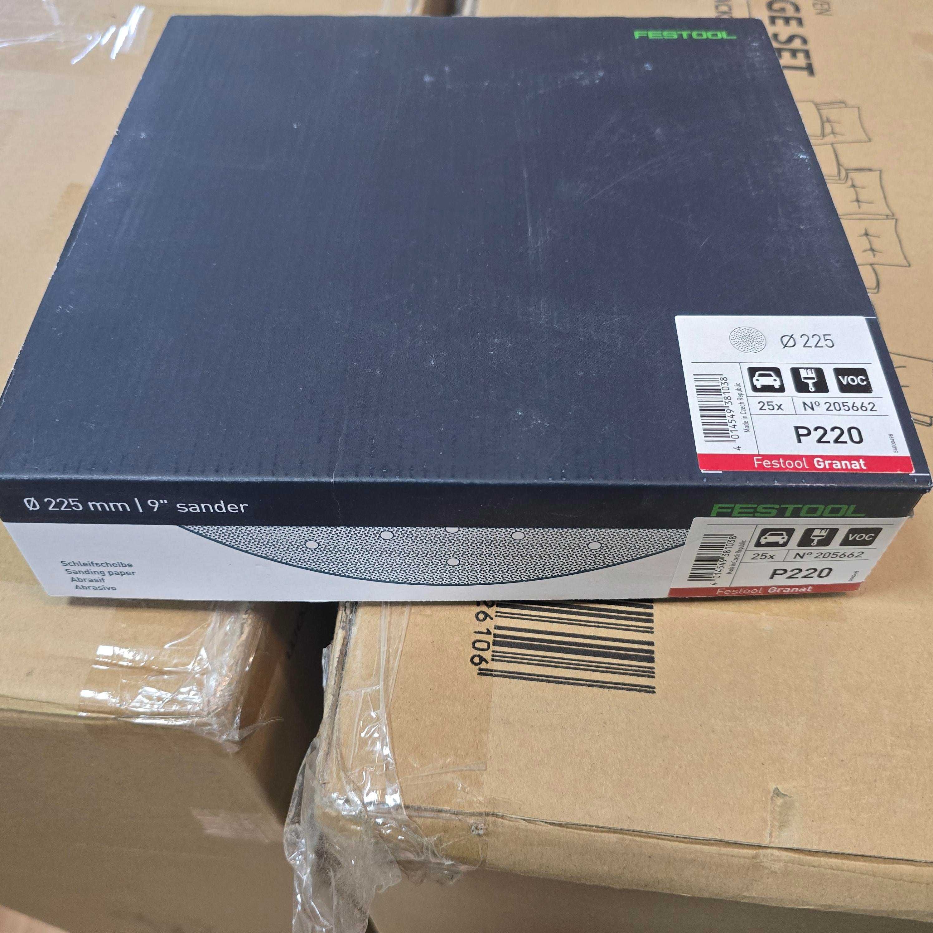 Шкурка за жираф ф225мм Festool Granat, едрина P220