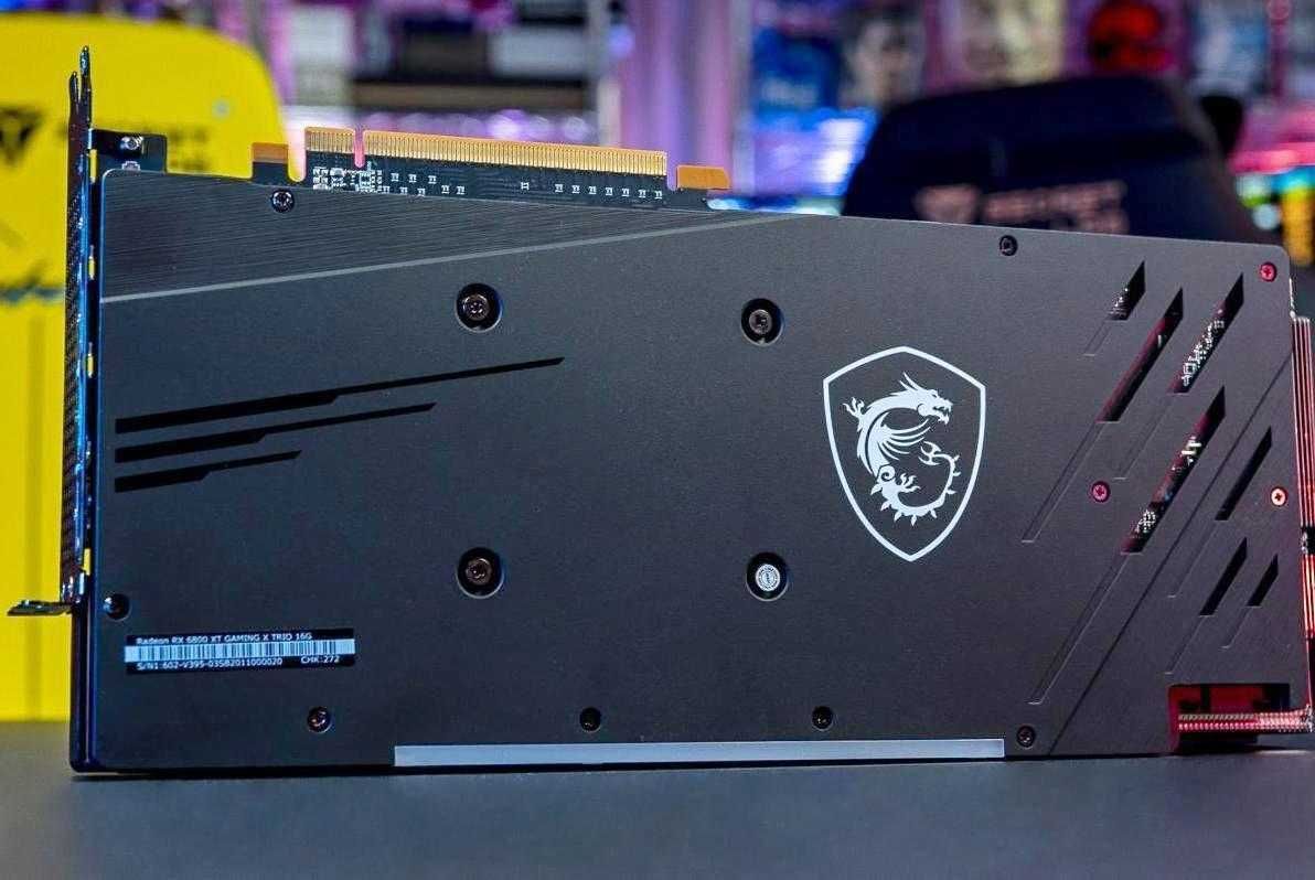 Нова видеокарта MSI RX 6800 Gaming Z Trio 16 GB