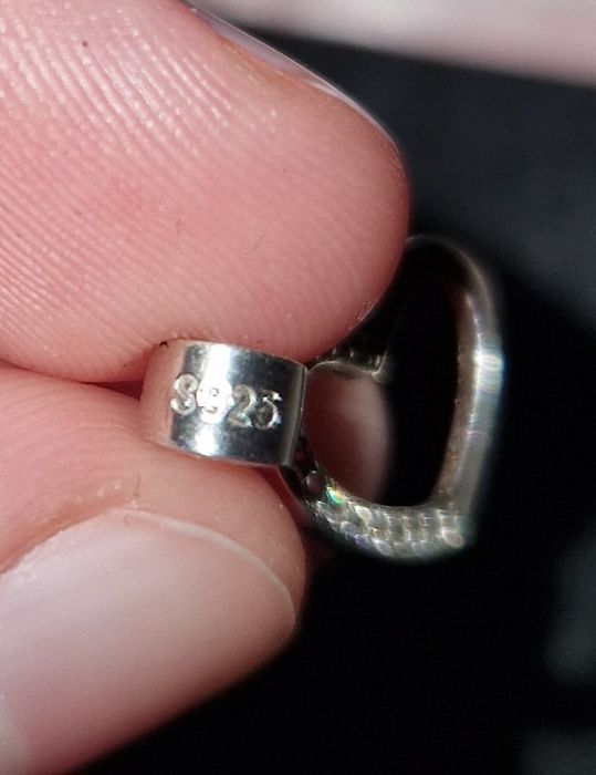 Pandantiv inimă de argint