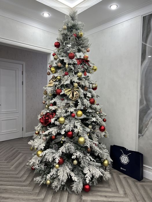 Ёлка 3 метра с напылением снега