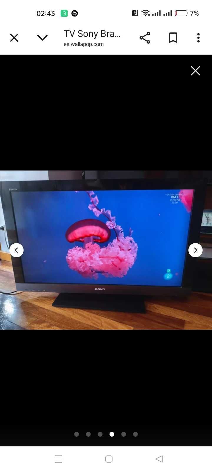 37 inch Sony Bravia