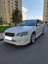 Губа V2 на передний бампер Subaru Legacy BL/BP До рестайлинг