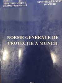 Vând cartea originală Norme generale de protecția muncii,  2002