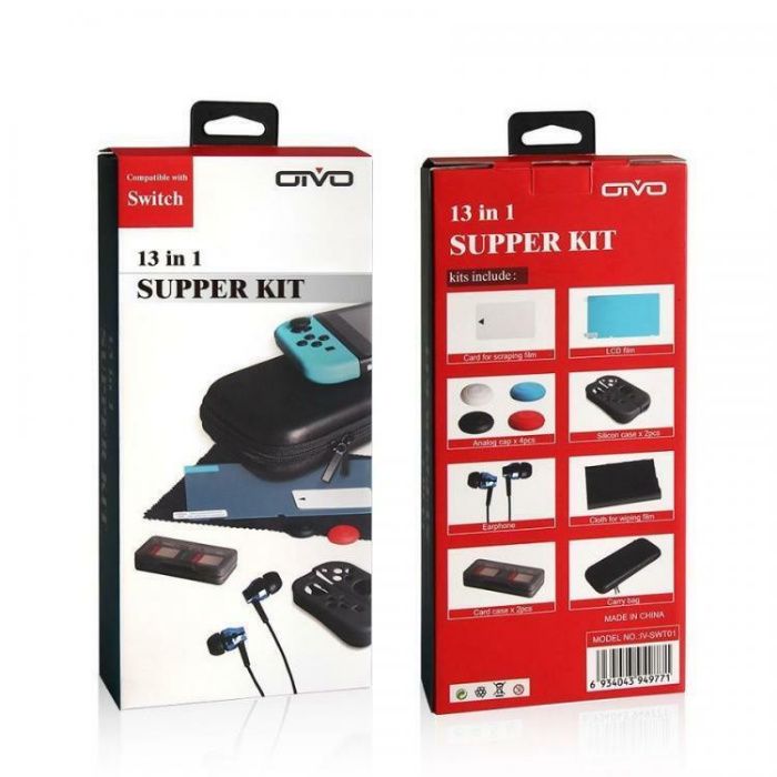13in1 Super kit Accesorii si husa de transport consola Nintendo Switch