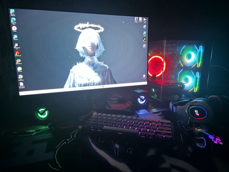 Pc Core i5 10400f. Asus rx6800 16 gb