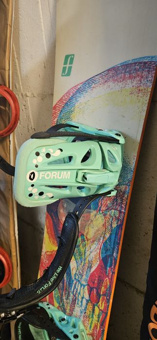 Placa snowboard Forum 151 cm si legaturi Forum marimea S