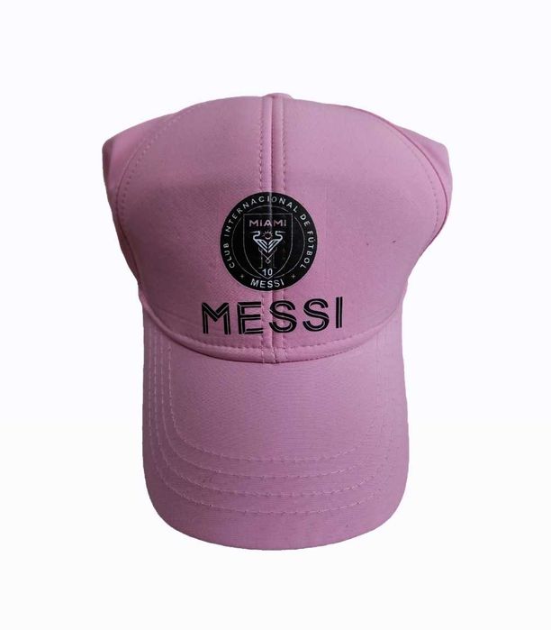 Шапка Интер МАЯМИ МЕСИ MESSI  Черна Спортна Футболна шапка