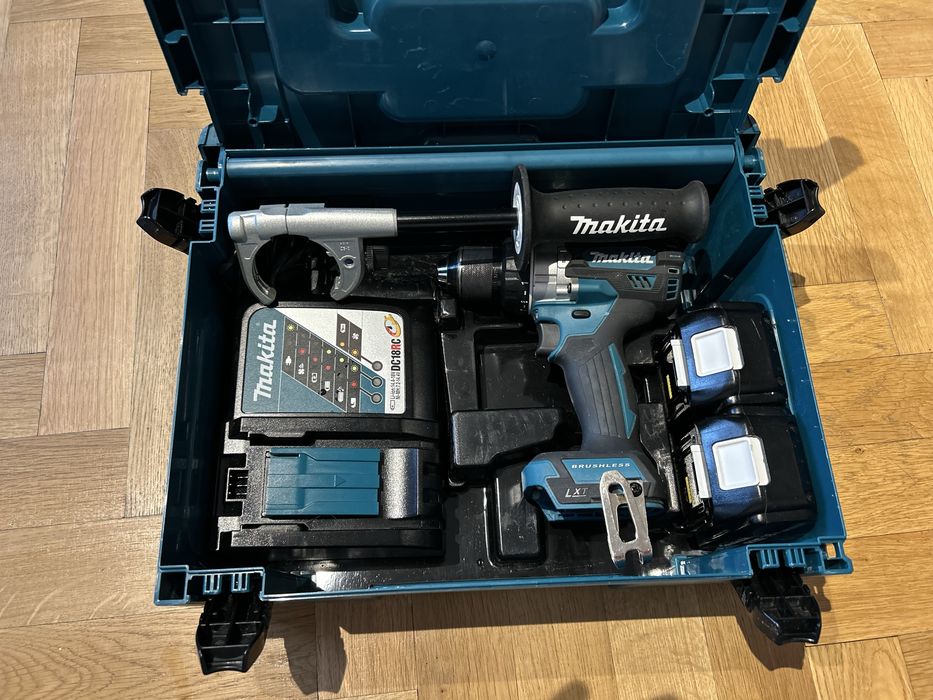 Makita безчетков акумулаторен ударен винтоверт DHP486RTJ