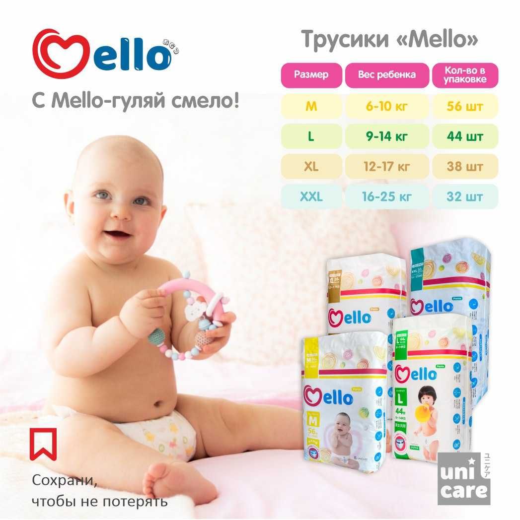 Подгузники и трусики Mello оптом и в розницу