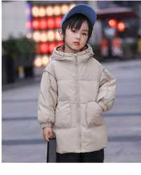 Куртка детская зимняя наполнитель утиный пух