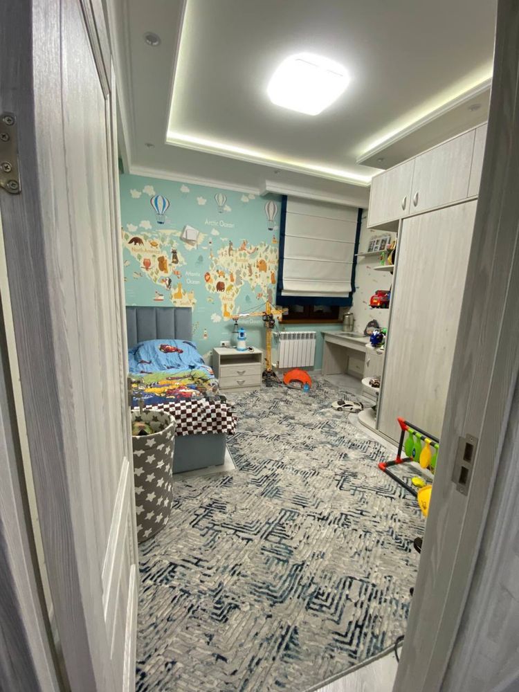 Продается квартира баурам, новостройка 3 комнатная,евроремонт