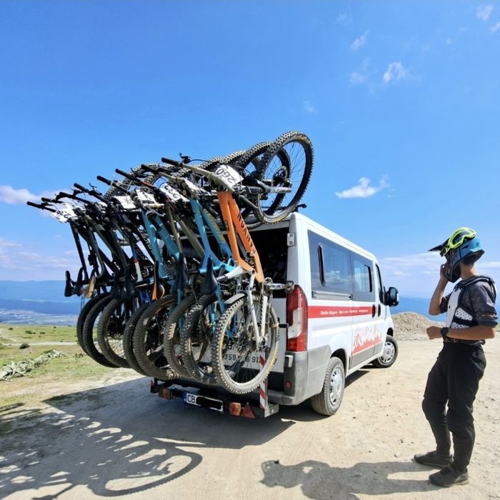 Стойка за 8бр велосипеди, стойкиа за велосипед