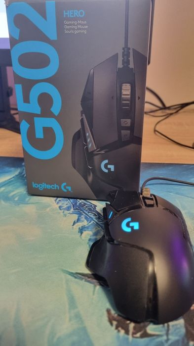 Геймърска мишка logitech g502 hero