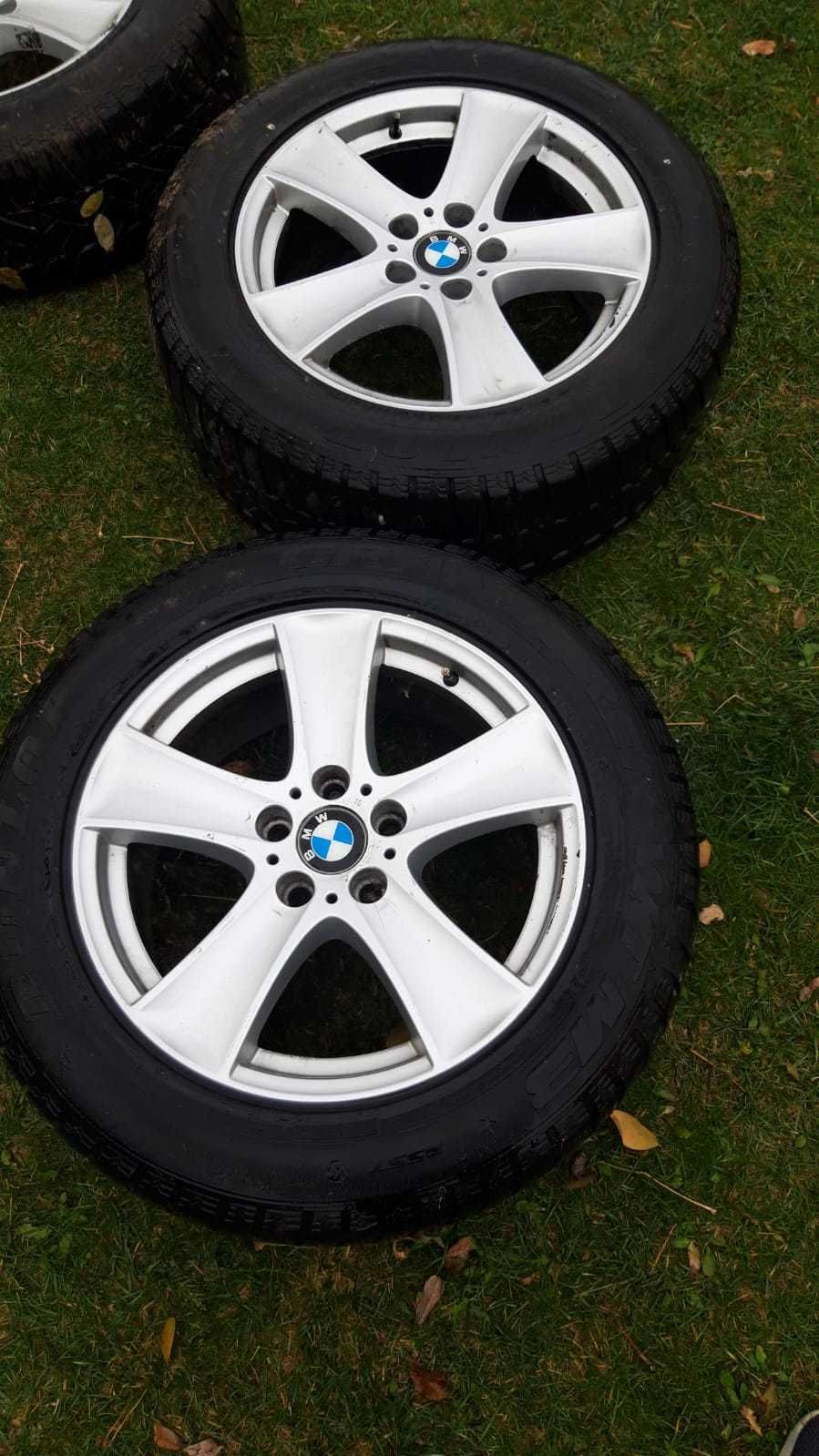 Jante 18 BMW X5 cu anvelope de iarna 255/55 R18