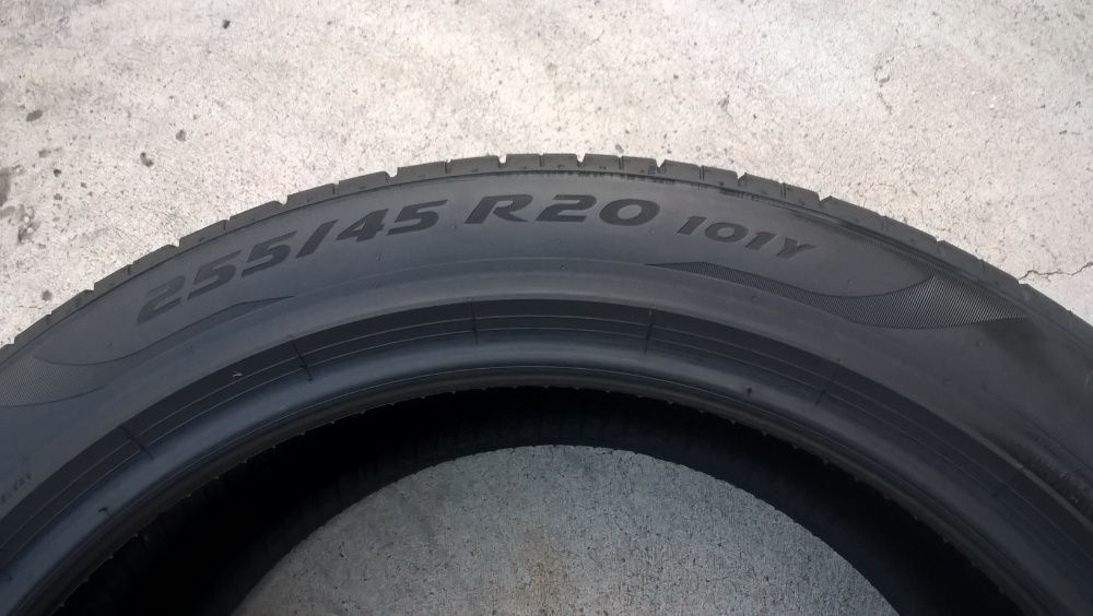 Doua anvelope de vara 255 45 20 pirelli p zero SC profil 6,8 mm