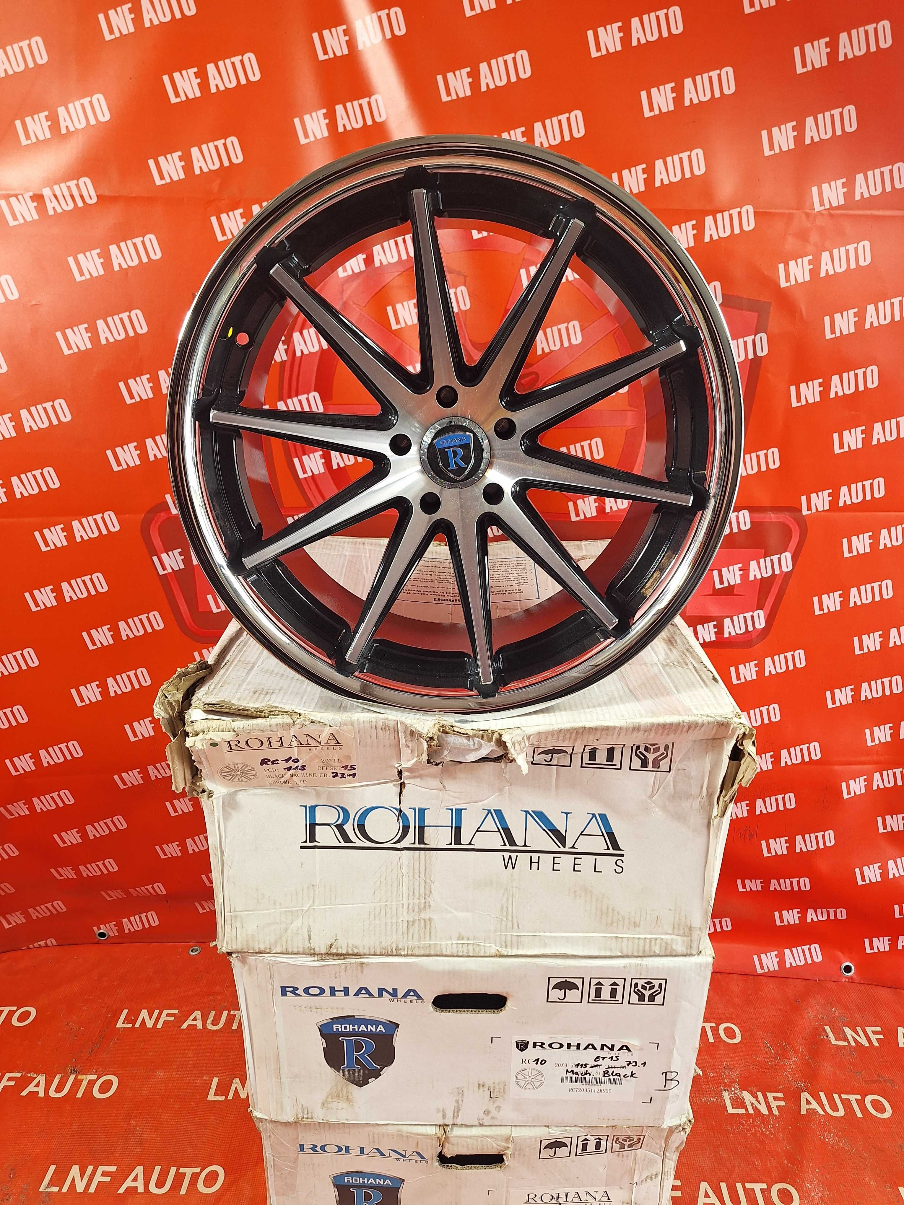 Jante Aliaj ROHANA 5x115 5x114.3 20'' 9J 10J ET 15 Ford Mustang DODGE