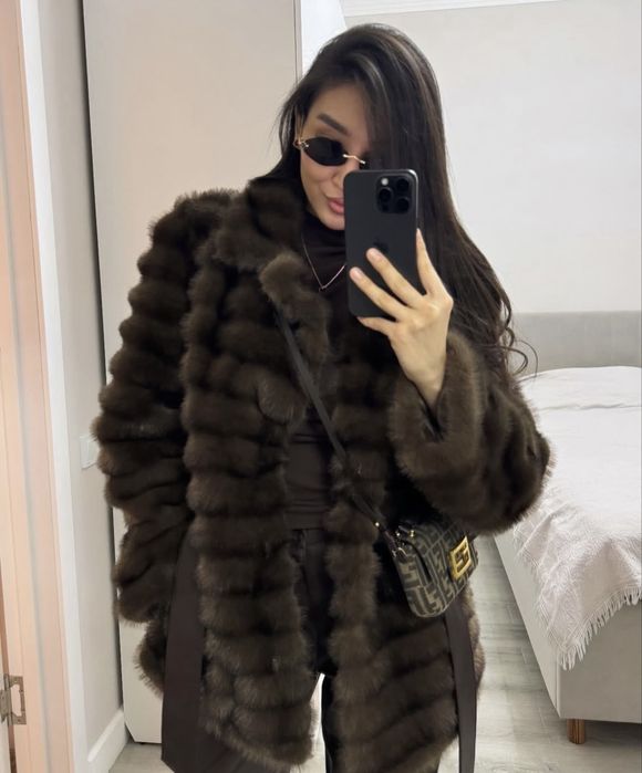 Шуба в идеале ручной пошив