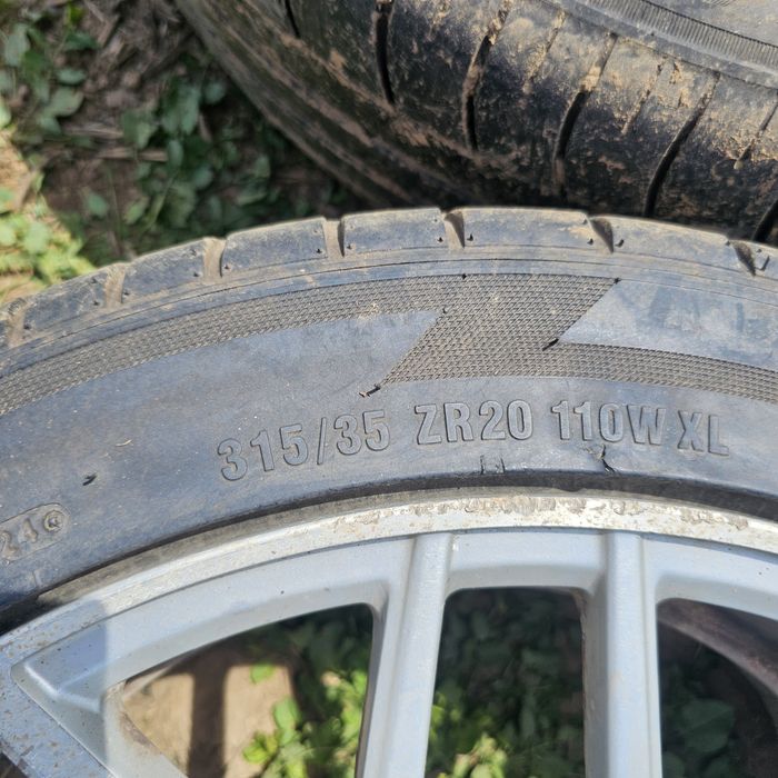 Джанти 20 ски спорт пакет 8.5j предни на 10j задни  ет25