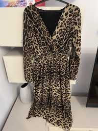 Rochie animal print lunga