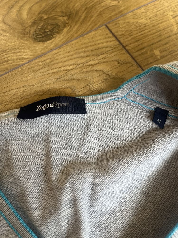 ZEGNA Sport : V Neck Pull - размер S / Оригинал