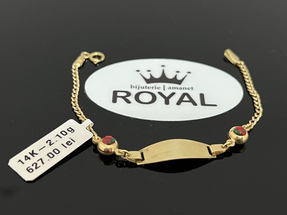 Bijuteria Royal CB : Bratara copil aur 14k 2,10 gr