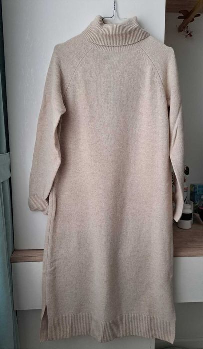 Дамска рокля от вълна и кашмир Massimo Dutti