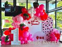Aranjamente florale / baloane Decor nunta botez