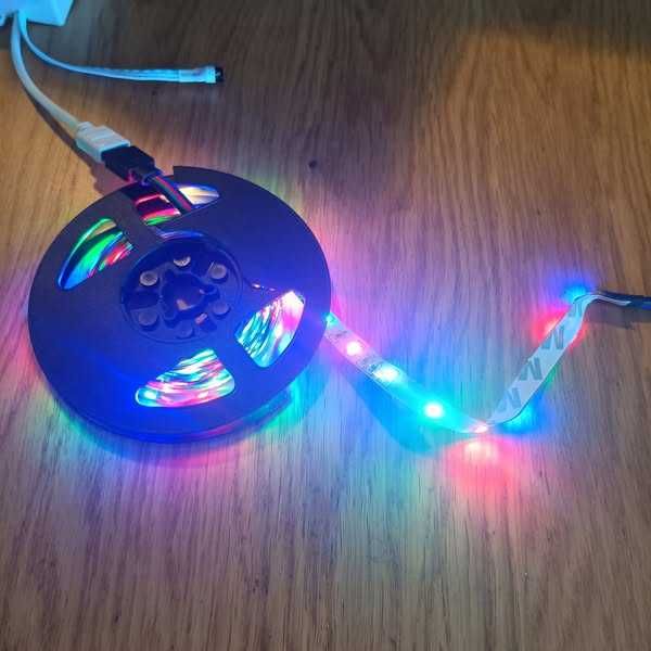 LED лента 3м, цветна, с дистанционно управление