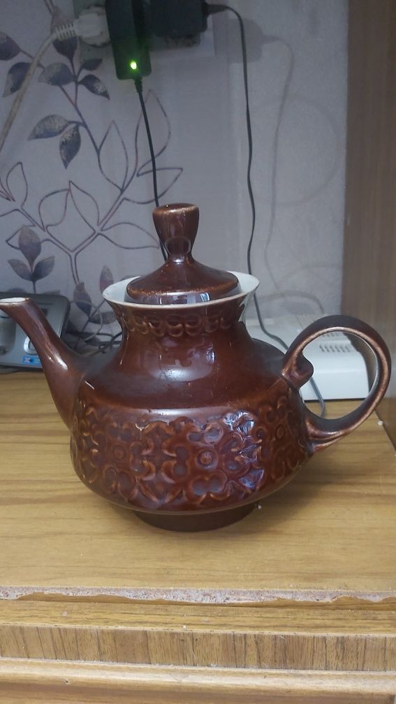 Керамический чайник времён СССр