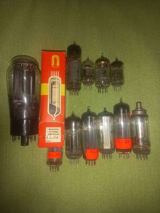ЛОТ радиолампи радио лампи различни. / 11-бр./