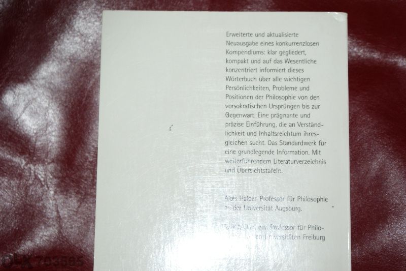 Философски речник на немски език