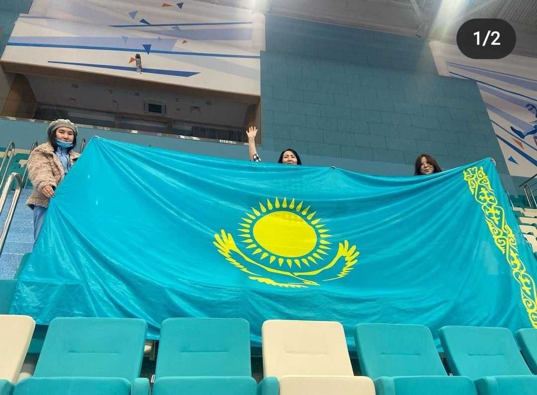 БОЛЬШИЕ флаги Казахстана!