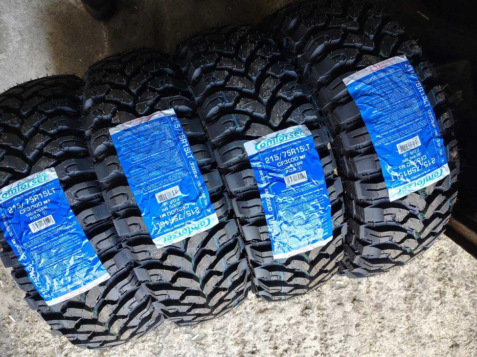 4бр.НОВИ ГУМИ ЗА КАЛ COMFORSER 215 75 15 DOT24 цена за брой