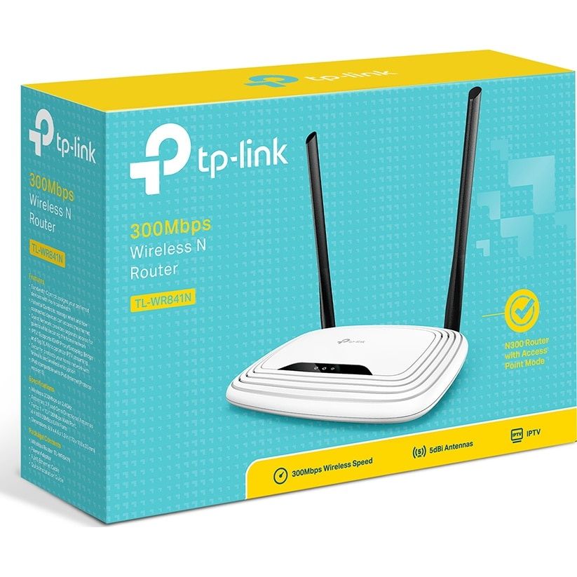 Рутер TP-Link - TL-WR841N, 300Mbps