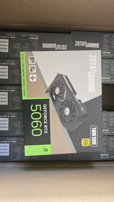 New! ZOTAC GAMING GeForce RTX 5060 Twin Edge

330$
Оптом договорная