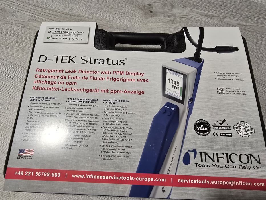 Detector CO2 D-TEK Stratus
