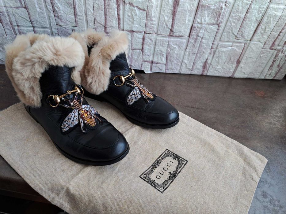 дамски ботуши,зимни обувки,боти,Gucci номер36