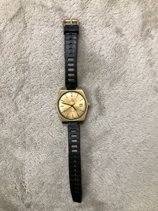 Ceas Omega Genève placat cu aur