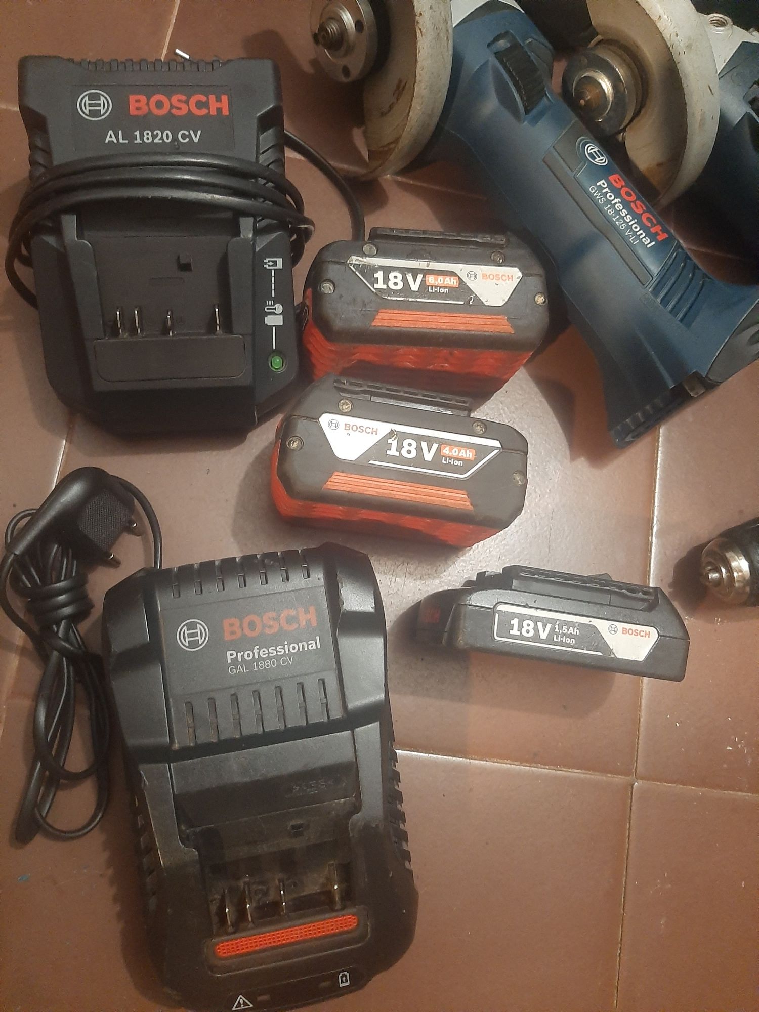 Акумулаторни машини Бош 18v