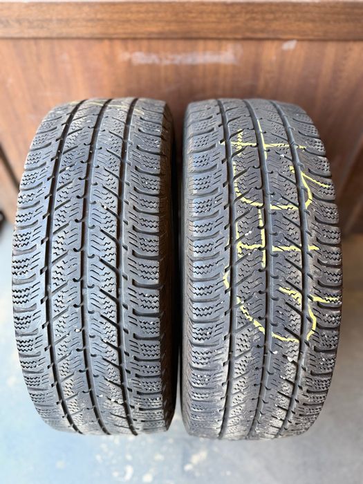 2x 225/65/16C Semperit M+S iarna, dot 2023, stare foarte bună!
