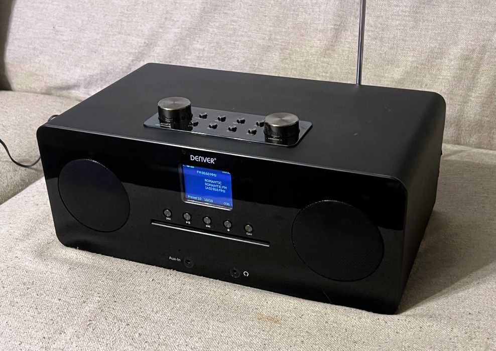 Sistem audio Denver MIR 260BLACK FM DAB Bluetooth WiFi auditie excelen