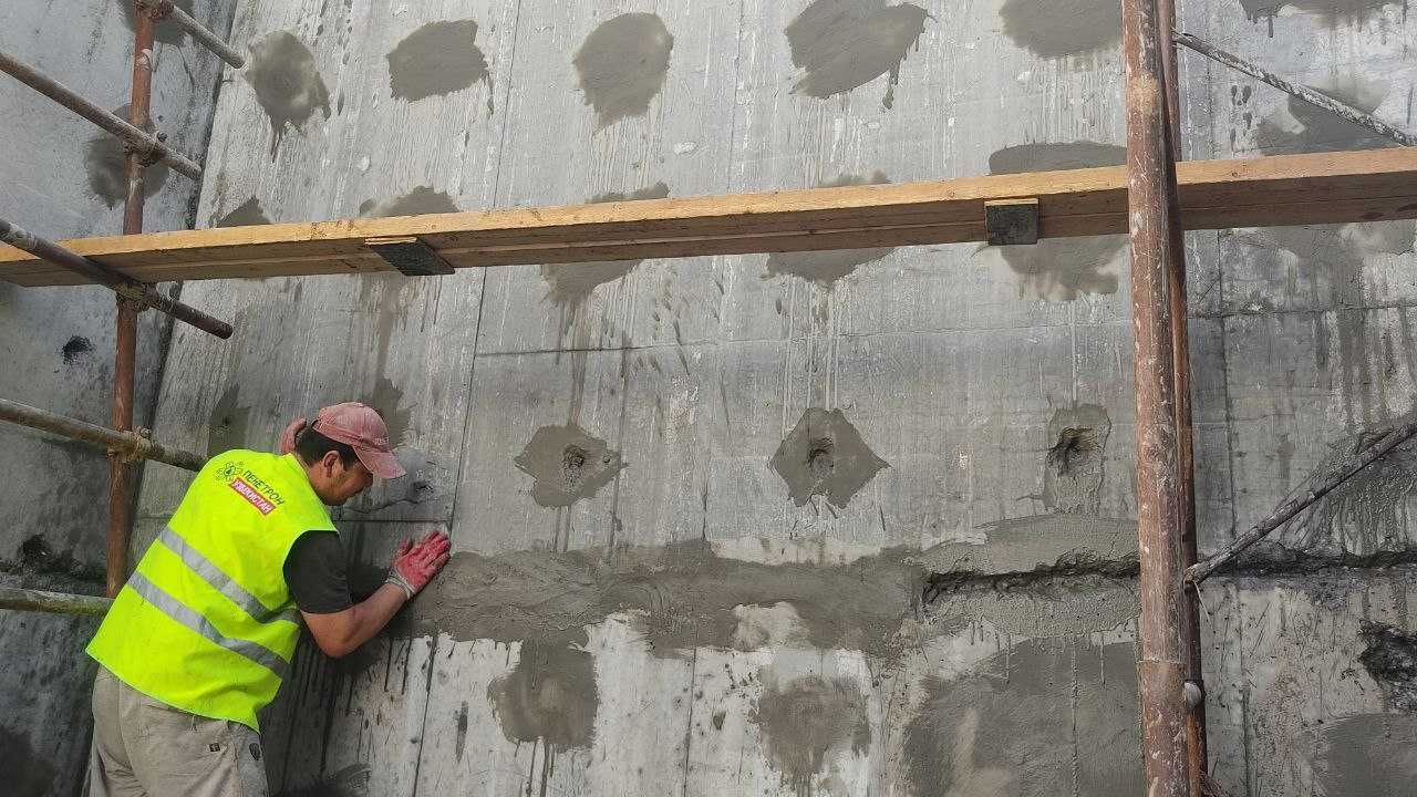 Гидроизоляция бетона проникает в бетон до 60 см
