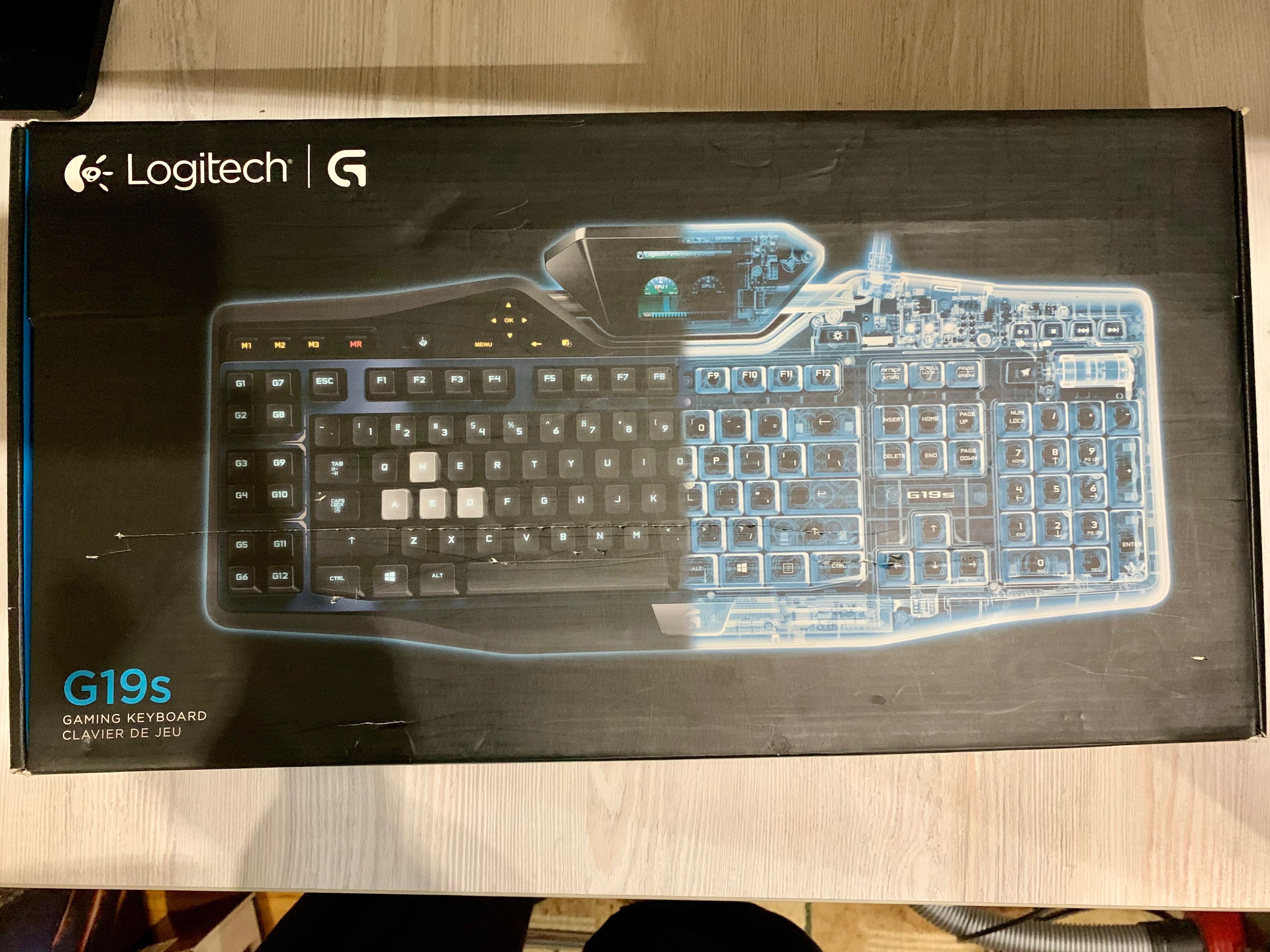 Продам клавиатуру Logitech Gaming G19s