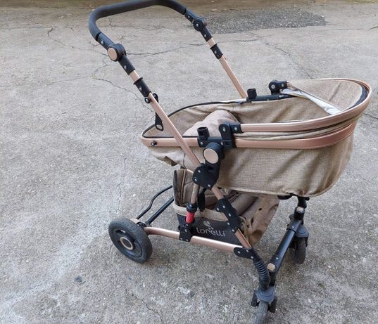 Бебелка децка количка има възможност да се добави кош за новородени
